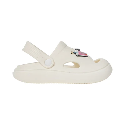 Gambar Kiddy Star Ukuran 28 Sandal Anak Clogs Sling - Krem