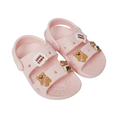 Gambar Kiddy Star Ukuran 25 Sandal Anak Double Straps - Pink