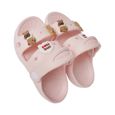 Gambar Kiddy Star Ukuran 30 Sandal Anak Double Straps - Pink