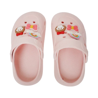 Gambar Kiddy Star Ukuran 29 Sandal Anak Clogs - Pink