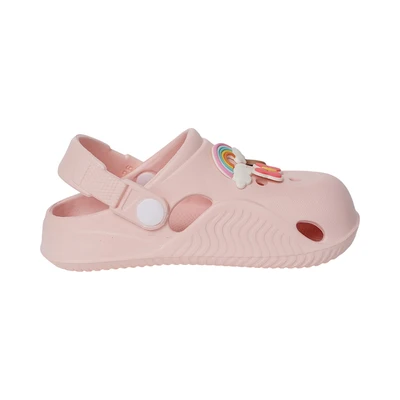 Gambar Kiddy Star Ukuran 29 Sandal Anak Clogs - Pink