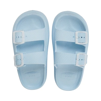 Gambar Kiddy Star Ukuran 34 Sandal Anak Double Strap - Biru