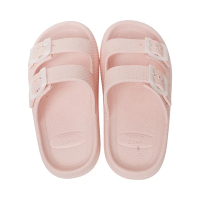 Gambar Kiddy Star Ukuran 28 Sandal Anak Double Strap - Pink