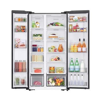 Gambar Samsung Kulkas 2 Pintu Side By Side 583 Liter RS57DG4000M9SE - Silver