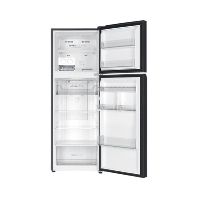 Gambar Aqua Kulkas 2 Pintu 225 Liter AQR-DTM285CBP(DS) - Silver Tua