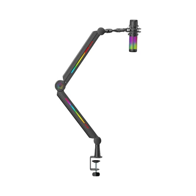 Gambar Sovox Bracket Microphone Boom Arm RGB Zero - Hitam