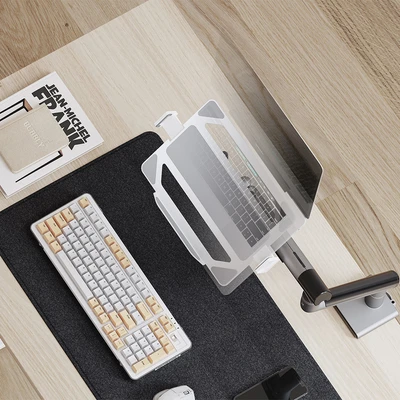 Gambar Sovox Holder Laptop Universal Monitor Arm - Silver