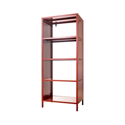 Gambar Masterspace Mira Rak Besi 5 Tingkat 60x40x145 cm - Merah Terracotta