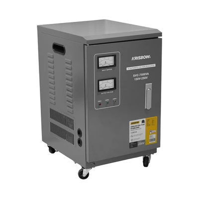 Gambar Krisbow Stabilizer Analog SVC-7.5KVA-GS - Abu-abu