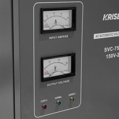 Gambar Krisbow Stabilizer Analog SVC-7.5KVA-GS - Abu-abu