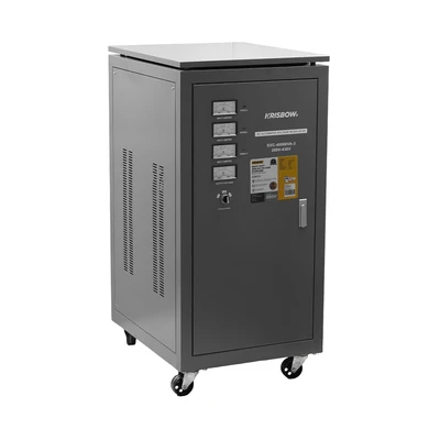 Gambar Krisbow Stabilizer Analog SVC-40KVA-3 - Abu-abu