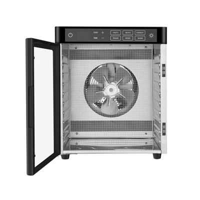 Gambar Kris Mesin Dehydrator Pengering Makanan 12 Layer 800 Watt - Hitam/Silver