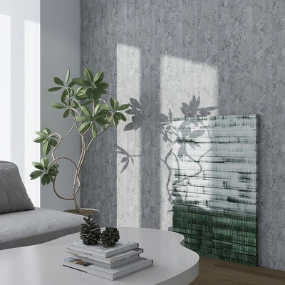 Gambar Maxbuilt 60x0.4x60 cm Panel Dinding Ps - Abu-Abu Concrete