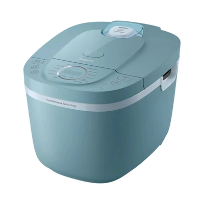 Gambar Philips Rice Cooker Digital 1.8 Liter HD4716/33 - Biru