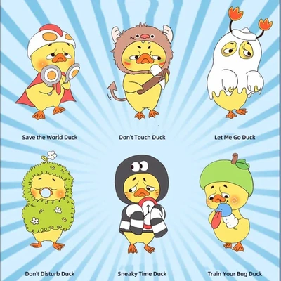 Gambar Upsetduck Minifigure Born This Way Random