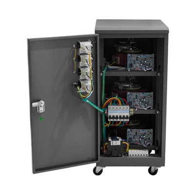 Gambar Krisbow Stabilizer Analog SVC-15KVA-3PH - Abu-abu