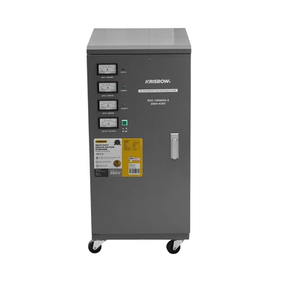 Gambar Krisbow Stabilizer Analog SVC-15KVA-3PH - Abu-abu
