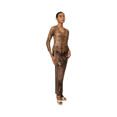 Gambar Pendopo Ukuran L Kebaya Wanita Deluxe - Mocca