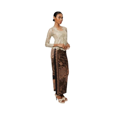 Gambar Pendopo Ukuran M Kebaya Wanita Deluxe - Hijau Soft Lime