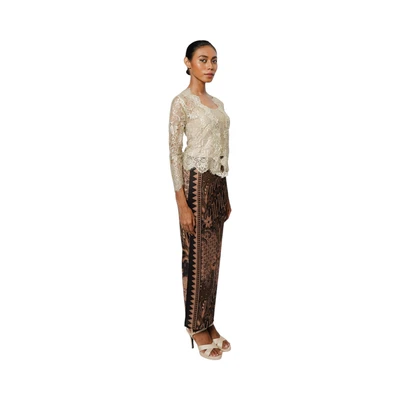 Gambar Pendopo Ukuran M Kebaya Wanita Deluxe - Hijau Soft Lime