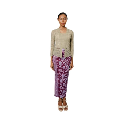 Gambar Pendopo Ukuran M Kebaya Wanita Basic - Hijau Sage