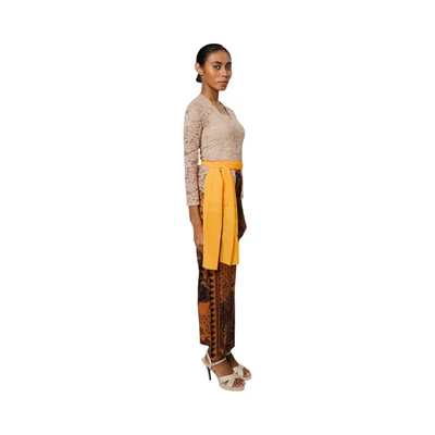 Gambar Pendopo Ukuran L Kebaya Wanita Basic - Krem Nude