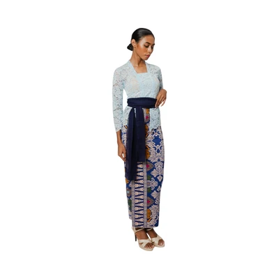 Gambar Pendopo Ukuran L Kebaya Wanita Basic - Biru Muda