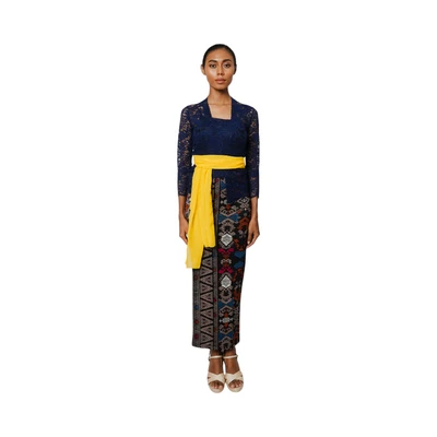Gambar Pendopo Ukuran M Kebaya Wanita Basic - Biru Navy