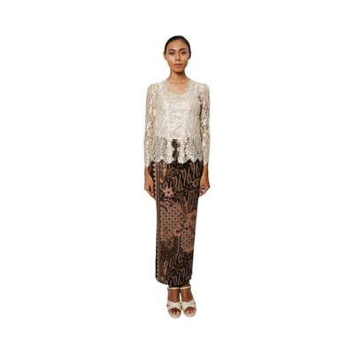 Gambar Pendopo Ukuran S Kebaya Wanita Deluxe - Light Gold