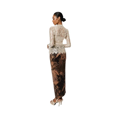 Gambar Pendopo Ukuran S Kebaya Wanita Deluxe - Light Gold