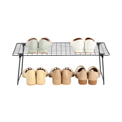Gambar Stora Rak Sepatu Stackable - Hitam