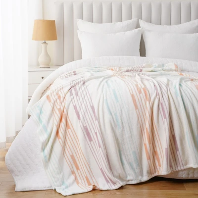 Gambar Informa 150x200 cm Selimut Microfiber Polyester Print Orly - Mix