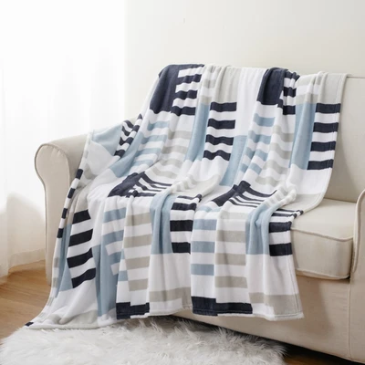 Gambar Informa 150x200 cm Selimut Microfiber Polyester Print Odell - Mix
