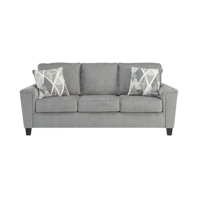 Gambar Ashley Leeshan Sofa Fabric 3 Seater - Abu-Abu