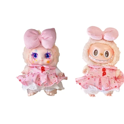 Gambar Kimmon Mimon Baju Dress Boneka - Pink