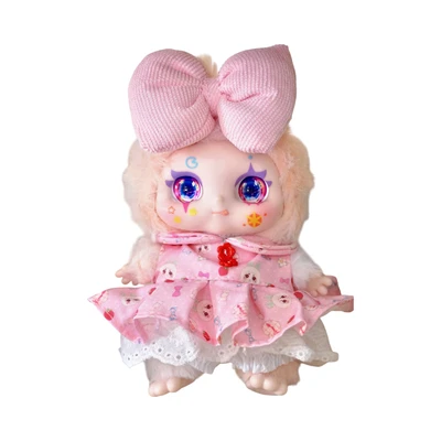 Gambar Kimmon Mimon Baju Dress Boneka - Pink