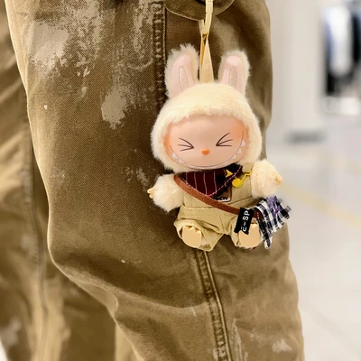 Gambar Kimmon Mimon Baju Jumpsuit Boneka - Cokelat