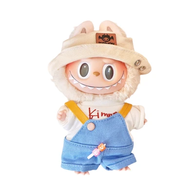 Gambar Kimmon Mimon Baju Jumpsuit Boneka - Biru/kuning