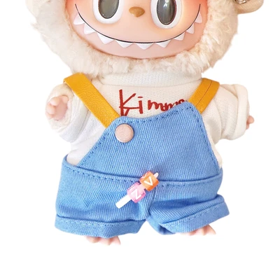 Gambar Kimmon Mimon Baju Jumpsuit Boneka - Biru/kuning