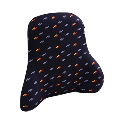 Gambar Otto Klasse Bantal Punggung Kursi Mobil Tartan Classic Strip - Hitam