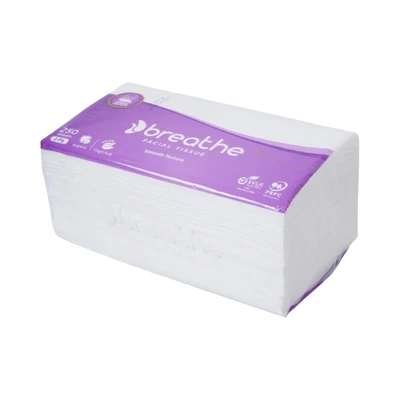 Gambar Breathe Serene Tisu Wajah 2 ply 250 Lembar - Putih