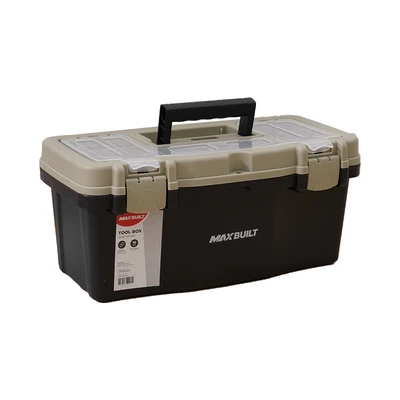 Gambar Maxbuilt Kotak Perkakas 40.5x20x18 cm - Cokelat Sand