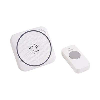 Gambar Krisbow Bel Pintu Nirkabel One Plug 617P Rgb - Putih