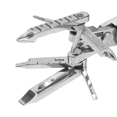 Gambar Swiss Tech Alat Saku Serbaguna 19 In 1 - Silver
