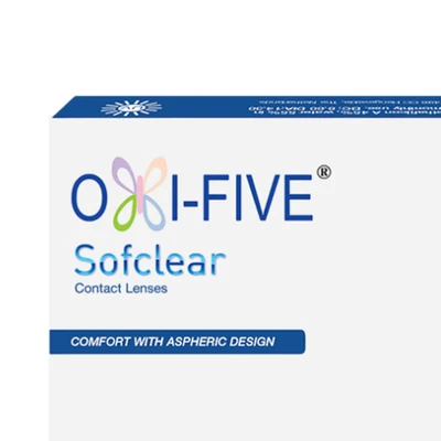 Gambar Omega -1.00 Set 6 Pcs Softlens Oxi Five Monthly Clear