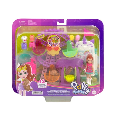 Gambar Polly Pocket Playset Tropical Treats Carnival