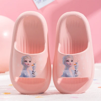 Gambar Ataru Ukuran 32 Sandal Anak Slides Frozen - Pink
