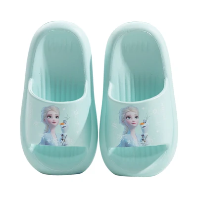 Gambar Ataru Ukuran 32 Sandal Anak Slides Frozen - Biru Muda