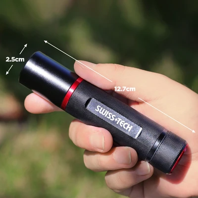 Gambar Swiss Tech Senter LED 3xAAA ST031003 - Hitam/Merah