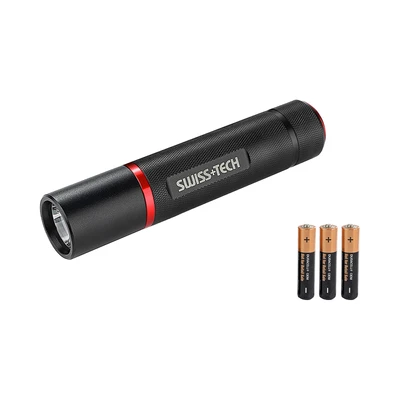Gambar Swiss Tech Senter LED 3xAAA ST031003 - Hitam/Merah